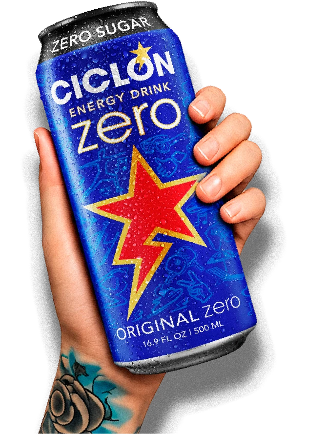 Mano con Ciclón Zero