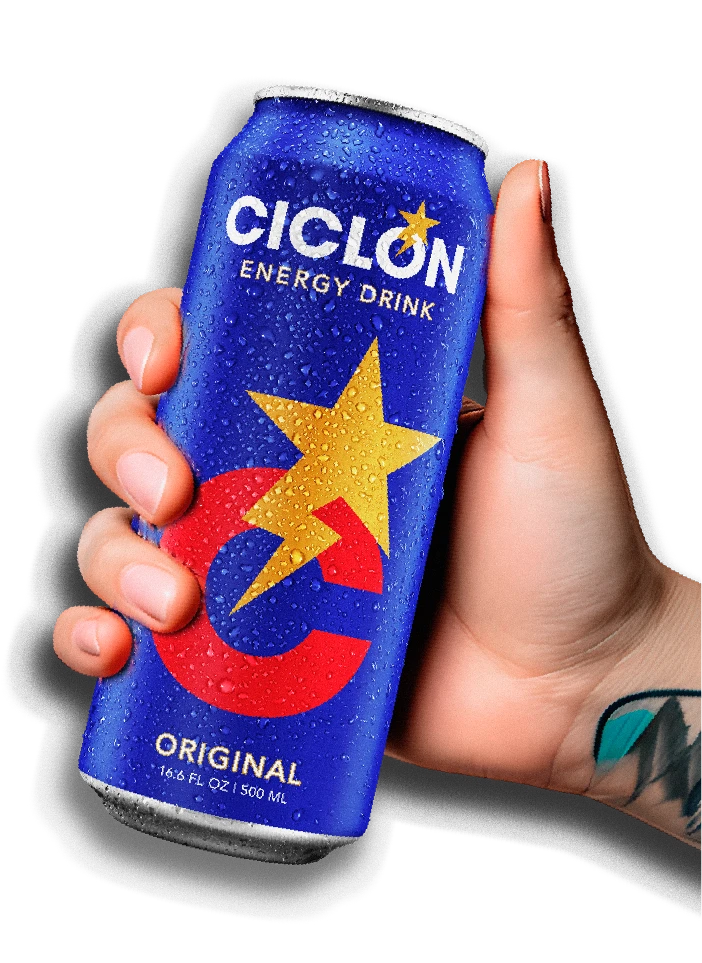 Mano con Ciclón Original