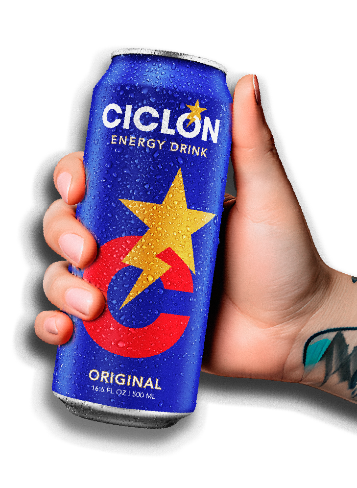 Mano con Ciclón Original