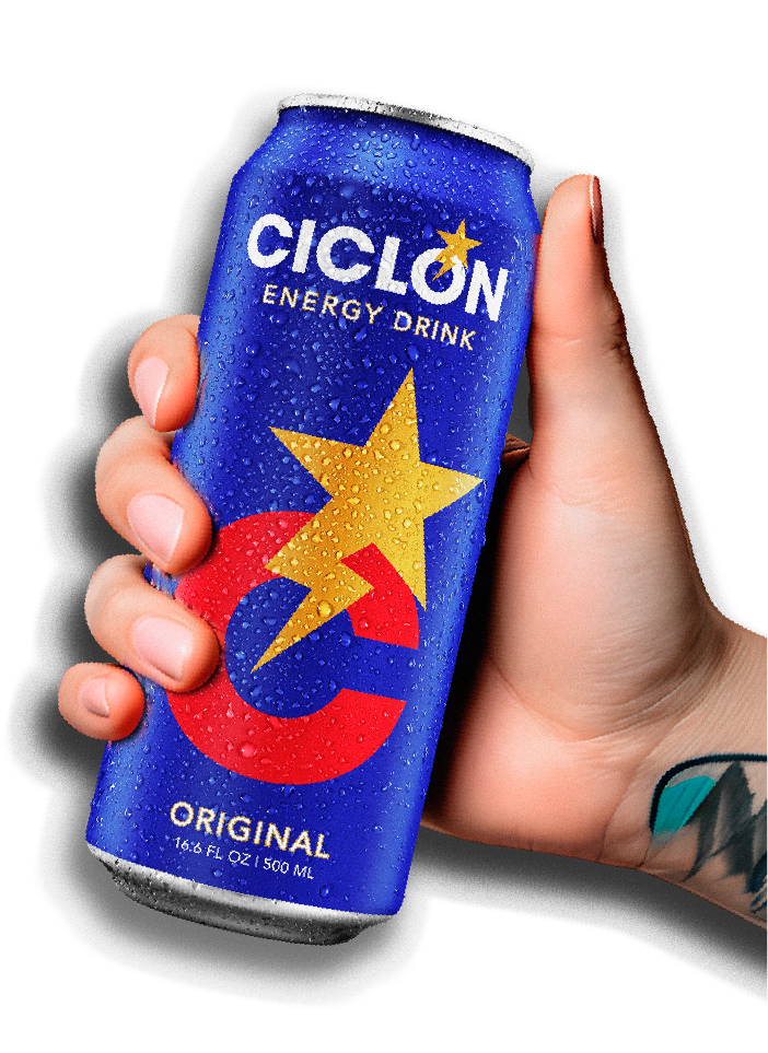 Mano con Ciclón Original